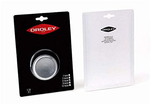 OROLEY 73Y12F - Cafetera Aluminio Oroley Filtro 12 Taza
