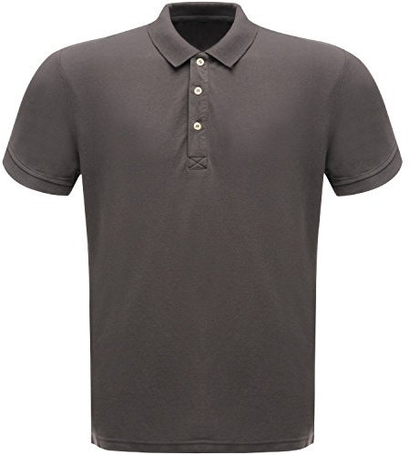 Regatta TRS143 03860 Cls 65/35 Medium Classic Polo Shirt, Seal Grey