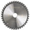 Kreissägeblatt Holz Ø 190mm x 30mm HM 40 Zähne - Diamantschliff - inkl. 4 Reduzierringen.