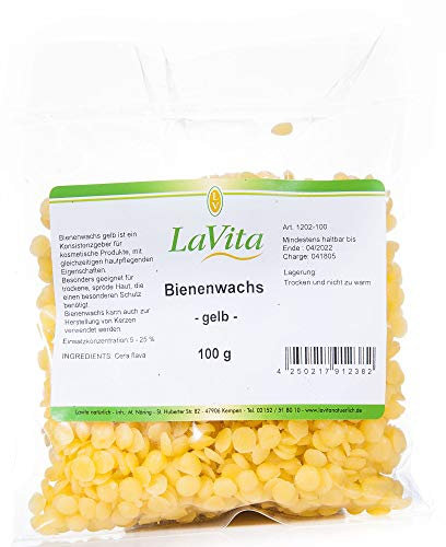 Lavita Bienenwachs gelb 100gr