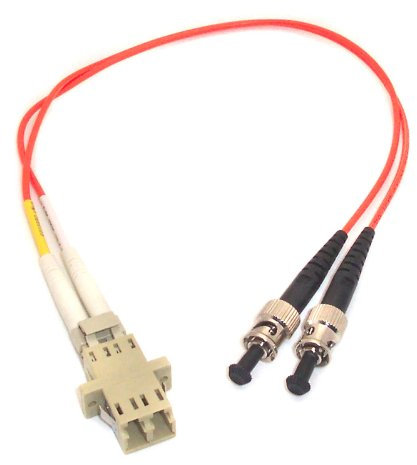 0,3 m cavo in fibra ottica LC (femmina) a (maschio) ST Multimode 50/125 Duplex