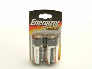 Eveready Silver Battery Carbon Zinc LR14 C 1.5V Ref 621069 [Pack 2] -A