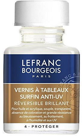 Lefranc Bourgeois Additivo – Smalto Lucido da tavola Surfin Flacone 75 ml