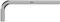 Wera 05021080001 13 x 132 mm 950 Metric Hex key - Silver