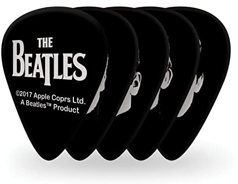D'Addario Beatles Guitar Picks - The Beatles Collectable Guitar Picks - Meet the Beatles - Medium