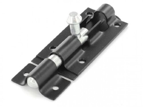 Securit Tower Bolt Black 100mm