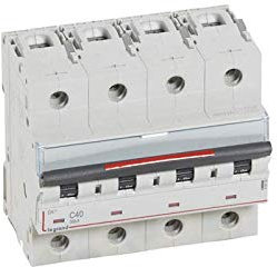 Disjoncteur DX³ 36kA - 4P 400V~ - 40A - courbe C - 6 modules