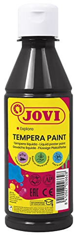 Jovi Tempera Liquida Escolar 250 ml Negro (50230)