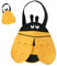 Handtasche flotte Biene