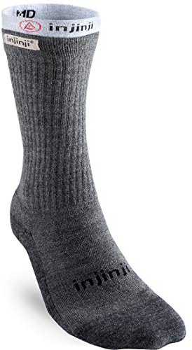 Injinji Mens Liner+Hiker Socks Forest Grey