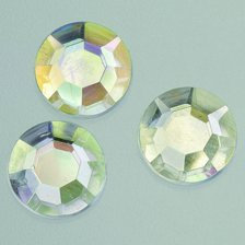 efco Facet Gem Rose Dekorative Stein, Acryl, Kristall, 10 mm, 100 Stück