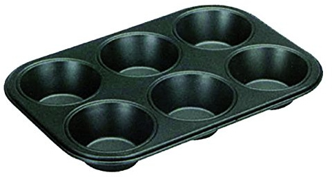 Ibili 823200 Backform 6 Hohlräume Moka 26 x 18,1 x 3,2 cm, weiß