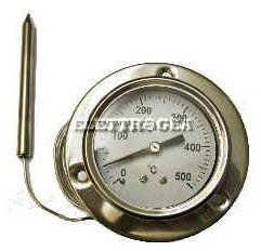 Termómetro universal para horno de leña 0 – 500 ° con sonda