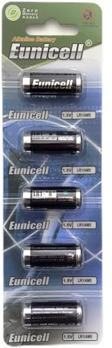 Eunicell LR1 blister pack 5 batteries Equivalent MN9100/AM5/N 1,5 V