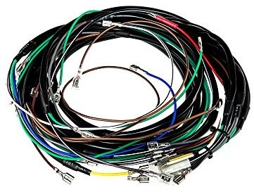 MZA Kabelbaumset, Basisausstattung ohne Schaltplan - Simson S50, S51, S70
