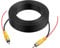 Cocar Coche RCA Inversa REVERSA Vista Trasera Estacionamiento Cámara Vídeo Cable con Detección Alambre Inversa Gatillo Plomo (10 Metros / 20FT)