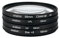 Andoer 58 mm UV + CPL + close-up + 4 + estrellas 8 puntos filtro Circular Kit polarizador filtro Macro Close-up Filtro Estrella de 8 puntos con bolsa para Canon Nikon Pentax Sony DSLR Camera