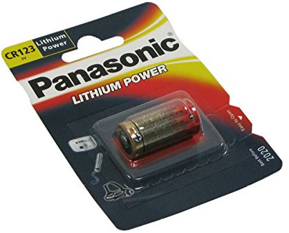 Panasonic CR123A Batterie ( Lithium Power, 3.0V ) im Blister