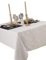 CALITEX Damast-Tischdecke Ombra, 150 x 350 cm, weiß