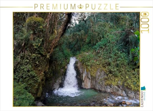 CALVENDO Puzzle Regenwald bei Aguas Calientes, Peru | 1000 Teile Lege-Größe 64 x 48 cm Foto-Puzzle für glückliche Stunden