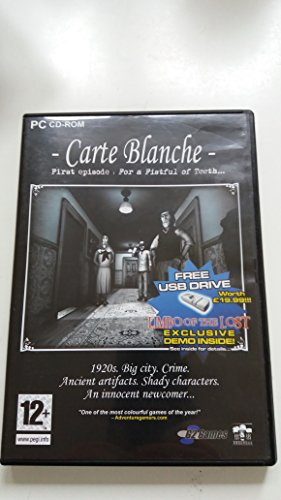 Carte Blanche with Free 128MB USB Drive and Limbo of the Lost Demo (PC CD)