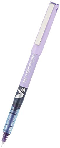 Pilot Roller inchiostro liquido V5 Punta 0,5 mm (confezione da 12) - Viola