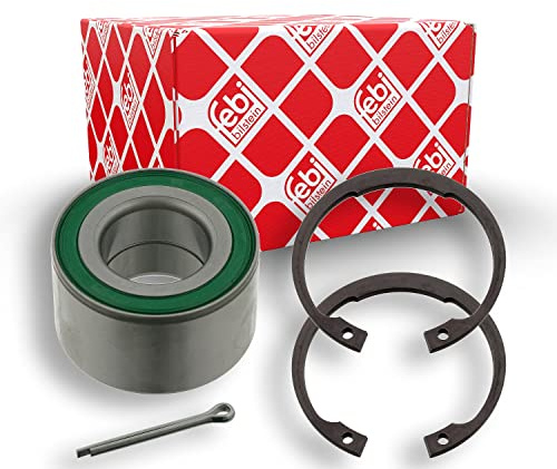 febi bilstein 04799 Radlagersatz mit Sicherungsringen und Splint, 1 Stück | Kompatibel mit: OPEL ASTRA F Cabriolet, ASTRA F Caravan, ASTRA F CC, ASTRA F Kasten/Kombi, ASTRA F Stufenheck, CORSA A CC