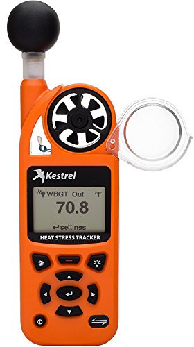 Kestrel 5400 Heat Stress Tracker e Vane Mount, Arancione