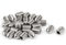 sourcing map Vis Pointeau Conique pour Poignée de Porte Vis Sans Tête Hexagonale M6 x 10 mm Acier inoxydable 304 25 pcs