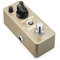 Donner Tremolo Guitar Pedal, Golden Tremolo Analog Effect Mini Pedal for Electric Guitar and Bass,True Bypass