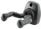 K&M 16250 Supporto da parete standard per chitarra, nero - forcella rigida - doppio fissaggio - in plastica e acciaio