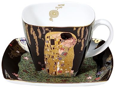 Goebel 66884214 - Taza para café, diseño de El Beso de Gustav Klimt