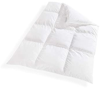 VitaloBett Winter Daunen-Decke Canadian Dreams Polar - extrem warme Bettdecke mit Gänsedaunen - Allergiker Steppdecke - Wärmeklasse 6-200x200 cm