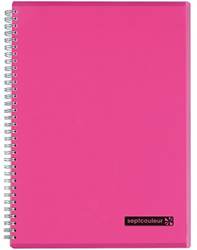 Septcouleur A4 notebook – rosa