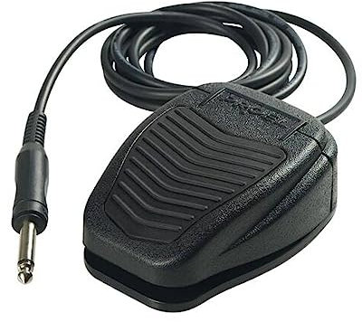 Proel GF28 - Pedale di comando ON-OFF, in robusto ABS e base rinforzata, per tastiera musicale, connettore jack maschio dritto mono da 6.3mm; Nero.