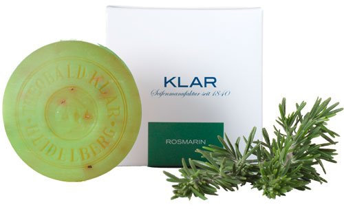 Klar Seifen Exclusive Rosmarinseife, 150g, von der Klar Seifenmanufaktur 150g