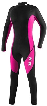 PI-PE Damen Neoprenanzug Pure Long 3mm, Pink, S