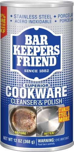 Servaas Lans Bar Keepers Friend Cookware Cleaner，12 oz