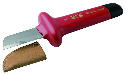Bahco 2820VP 180mm Insulated Electricians Straight Knife