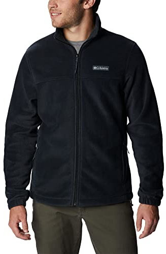 Columbia Steens Mountain Full Zip 2.0, Giacca in pile Uomo, Nero, XL