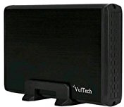 VulTech GS-35U2 Box Esterno, 3.5, HDD, Sata, USB 2.0, Nero
