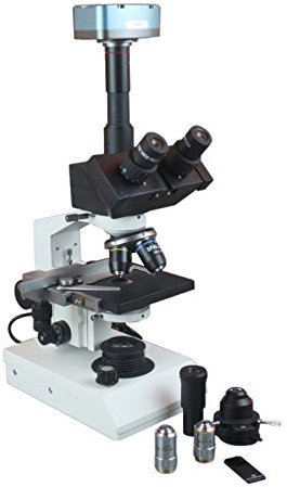 Radical 2000X Professional Trinocular Medical Microscope W Phase Contrast W Usb Camera