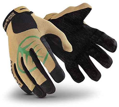 HexArmor ThornArmor 3092 - Gartenhandschuhe f. Damen & Herren | Dornenfeste Rosenhandschuhe mit verstärkten Fingerspitzen - Gr 6