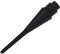 500 Stück Profi Dartspitzen 1/4'' Gewinde (ca. 6mm), Länge der Spitze mit Gewinde ca. 33 mm, Farbe Schwarz