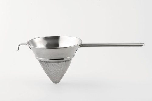Weis Gaze-Spitzsieb 24 cm, Edelstahl, Silber, 25 x 24 x 17 cm