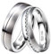 DOOSTI Partnerringe/Trauringe Chirurgischer Edelstahl 316L - inkl. Gratis Gravur