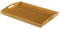 dcasa - Bandeja cama bambú natural 58 x 38 x 6 cm .