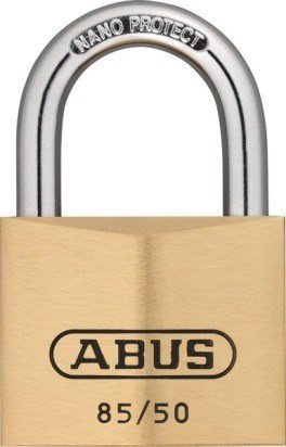 ABUS Messing Vorhängeschloss 85/50 HS R5 11255 36591