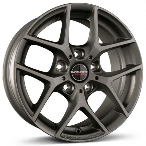 Borbet Y titan matt 8x19 ET50 5.00x112 Hub Bore 57.10 mm - Alu felgen