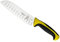 Mercer Culinary Millennia 7-Inch Yellow, Stainless Steel, 7 Santoku Knife (Granton Edge)